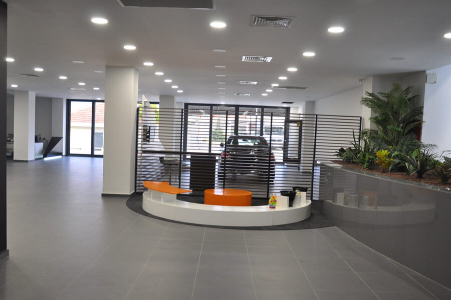 Mercedes Benz Hastalya Showroom Mekanik Tesisat